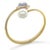 Paspaley 18ct Yellow Gold Muse Pearl & Diamond Bangle 2.18ct 42.85g For Sale - Image 6 of 9