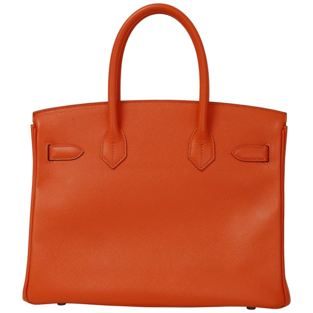 2010s Hermès Birkin 30 Le Tournay Rose Jaipur Epsom Palladium Hardware 2015 For Sale - Image 5 of 6