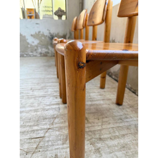 Vintage Pine Chairs by Rainer Daumiller, 1980s, Set of 4 For Sale - Image 14 of 18
