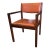 Mid 20th Century Gunlocke Orange Side Chair For Sale