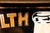 Black Early 20th Century Illuminated Glass Storefront Sanitary Infant Dairy Sign For Sale - Image 8 of 18
