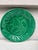 French Country French Green Majolica Leaves Plate Clairefontaine , Circa 1890 For Sale - Image 3 of 5