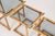 Nesting Tables in Bamboo and Brass, Italy, 1970s, Set of 3 For Sale - Image 4 of 15