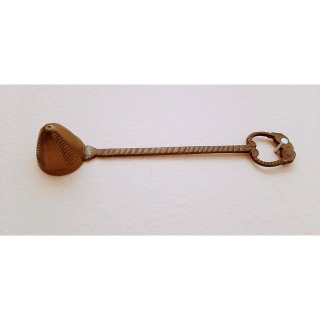Antique Brass Candle Snuffer For Sale In Fayetteville, AR - Image 6 of 8