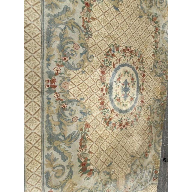 Mid-Century CNA Savonnerie Rug, 1960s For Sale - Image 16 of 18