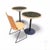 Tables and Chairs by Borge Lindau for Blå Station, Set of 12 For Sale - Image 4 of 6