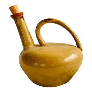 Handmade Terracotta Wine Vessel by Vermont Artisan Joe Gilmartin