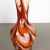 Glass Large Vintage Pop Art Opaline Florence Vase For Sale - Image 7 of 9