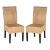 Anna 18''H Wicker Dining Chair in Natural - a Pair For Sale