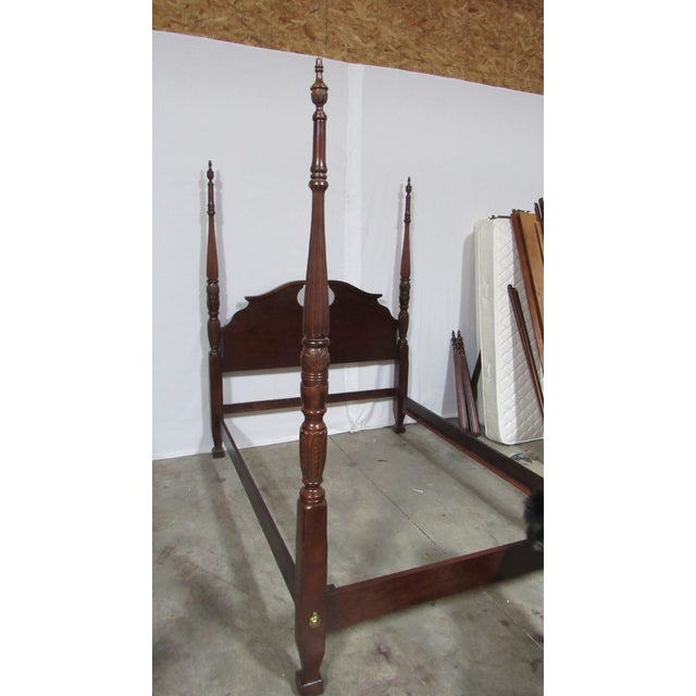 Item: Queen Bed Details: Unsigned American Drew-Selling Matching Nightstands Great Designer Look/Quality Piece Great...