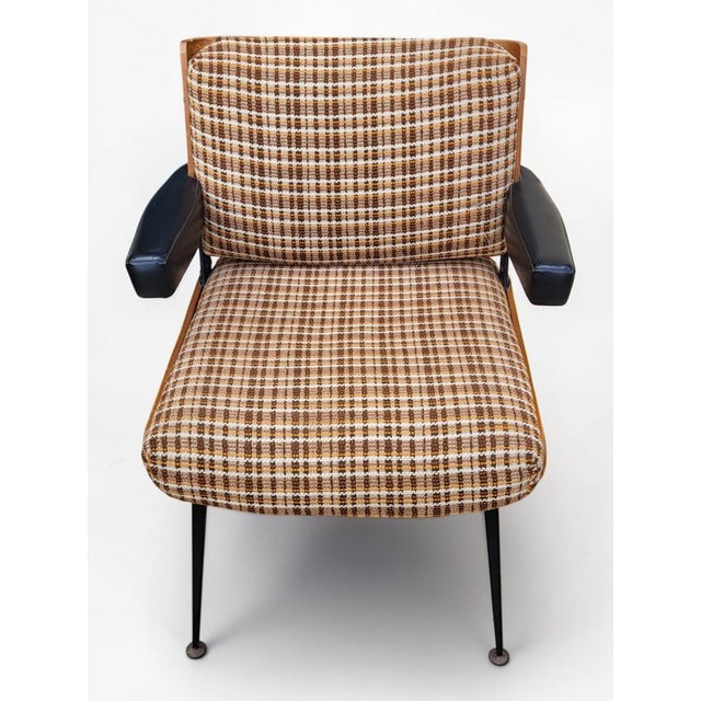 Modern Tube Series Model 704 Armchair by Alain Richard for Marcom, 1960s For Sale - Image 11 of 13