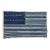 Shibori Indigo Flag Made From Vintage Cotton Mudcloth For Sale