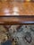 Monumental 12-Foot Figured Burl Wood Triple Pedestal Extension Dining Table For Sale - Image 9 of 12