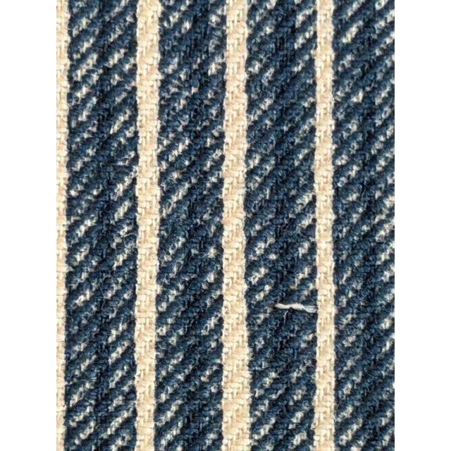 Traditional Fermoie Poulton Stripe - 4 Yards Sku: L-316 100% Cotton Fabric For Sale - Image 3 of 4