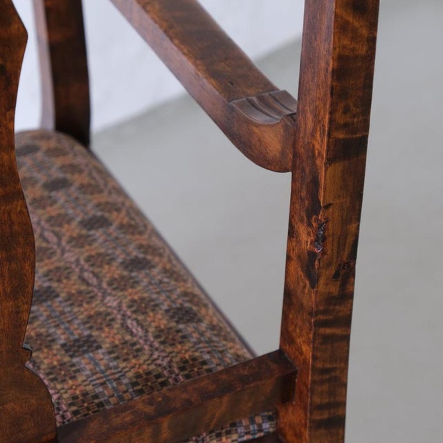 Biedermeier Satin Birch Armchairs, Set of 2 For Sale - Image 15 of 18
