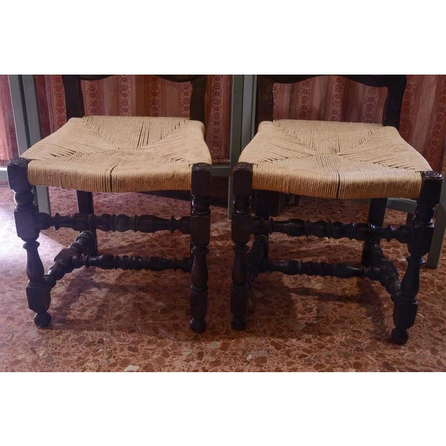 Late 19th Century Spool Chairs, Set of 2 For Sale - Image 5 of 8