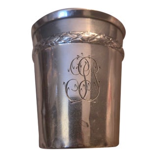 Louis Vuillermet French 950 Silver Mint Julep Cup For Sale