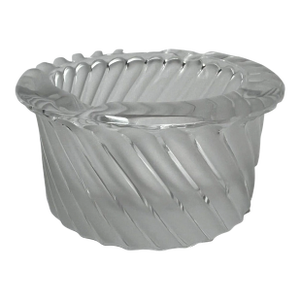 French Art Deco Lalique "Smyrne" Crystal Ashtray, Circa 1920s