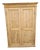 Antique Stripped Fir Wardrobe, 1890s For Sale