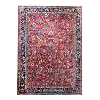 Early 20th Century Persian Sultanabad Rug For Sale