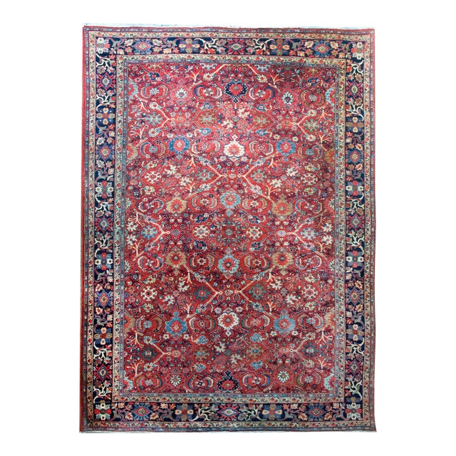 Early 20th Century Persian Sultanabad Rug For Sale