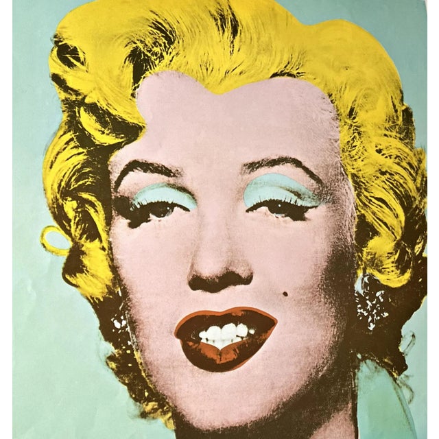 【模写】【限定100部・証明書付】Andy Warhol「Sam（グリーン）」 Andy Warhol / MARILYN MONOPRINT / Gold Diamond Dust on