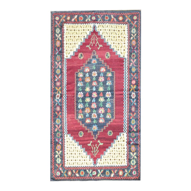 Vintage Armenian Kilim Rug For Sale
