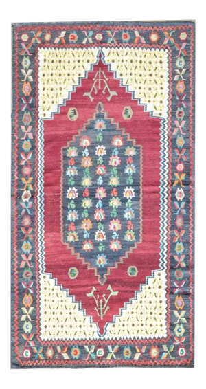 Vintage Armenian Kilim Rug