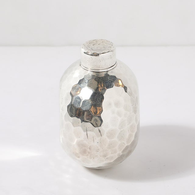Aesthetic Movement Signed Whiting Sterling Silver Ball-Form Scent Flask For Sale In New York - Image 6 of 12