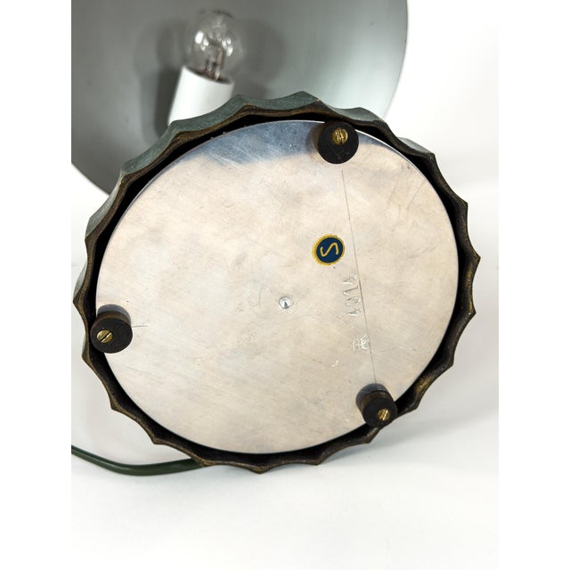 Swedish Grace Figural Table Lamp from Malmö Metallvarufabrik, 1939 For Sale - Image 6 of 7