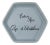 Vintage Hotel Eden Roc Cap d'Antibes Blue Ceramic Ashtray France French Riviera For Sale