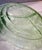 1950s Vintage Anchor Hocking Cameo Green Depression Glass Grill Plate Set of 5 For Sale - Image 5 of 5