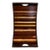 Don S. Shoemaker Service Tray, Exotic Woods, Señal, Mexico, 1970s For Sale