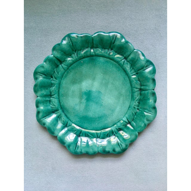 Green 1960s Holland Mold Ceramic Cabbage Covered Dish For Sale - Image 8 of 13