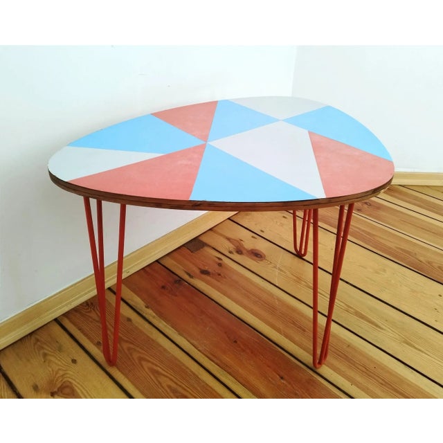 Wood Brussels Coffee Table, Czechoslovakia, 1960s For Sale - Image 7 of 11