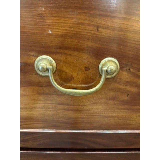 Antique Large Scale English Mahogany Commodes For Sale - Image 4 of 6