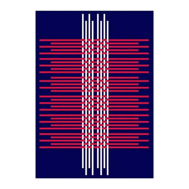 Textile Chasse Croise Tablecloth by Alto Duo For Sale - Image 7 of 7