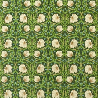 Morris & Co Pimpernel Fabric in Midnight Fields For Sale