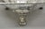 Metal Vintage Regency Style Silver Plated Clam Shell Hinged Warmer With Floral Handle For Sale - Image 7 of 16