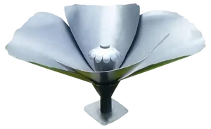 Papaver Oriental Sculpture by Herma De Wit