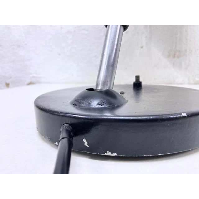 Wood Adjustable Table Lamp by Kart Trabert for Bünte & Remmler, 1930s For Sale - Image 7 of 14