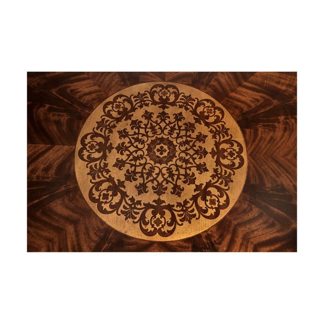 Finely Inlaid Mahogany Centre Table For Sale - Image 10 of 11