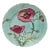 Rare Majolica Poppies Keller & Guerin Saint Clement Plate For Sale