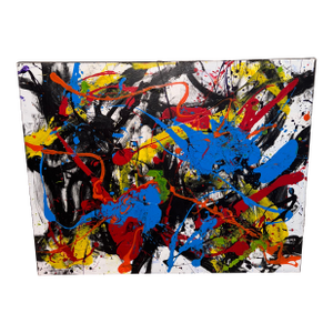 Mark Freeman Abstract Expressionist Painting - "You Had Me From the Start"