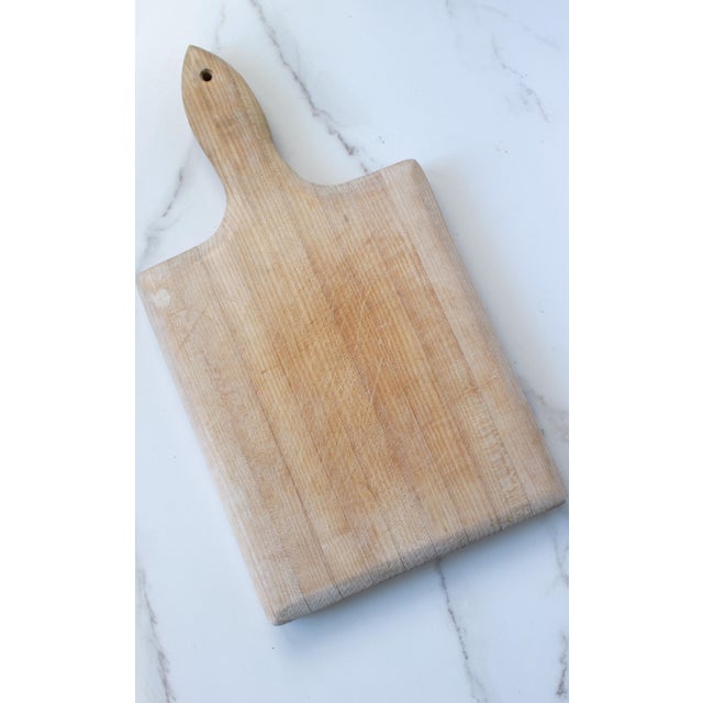 Farmhouse Stacked Vintage Farmhouse Bread Boards/Raw Dry Finish For Sale - Image 3 of 8