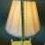 Asian 1960’s Faux Bamboo Floor Lamp With Table Shelf Yellow For Sale - Image 9 of 11