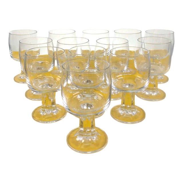 Vintage Crystal Gala Glasses from Spiegelau, Set of 14 For Sale