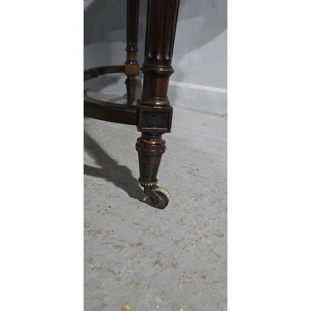Wood Library Desk or Side Table, 1850s For Sale - Image 7 of 18