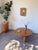 1950s Vintage Round Tripod Coffee Table in Oak, 1950 For Sale - Image 5 of 18