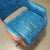 Blue Vintage Armchair in Leatherette & Aluminium, Italy, 1960s For Sale - Image 8 of 11